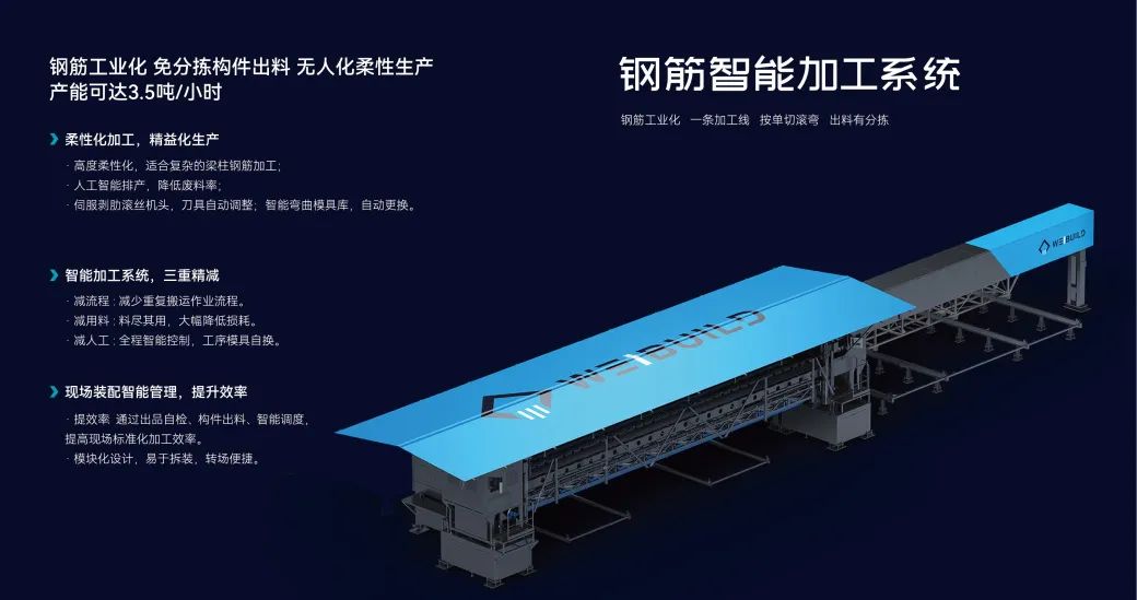 蔚建科技·鋼筋柔性加工中心，鵬宸云筑項目應(yīng)用