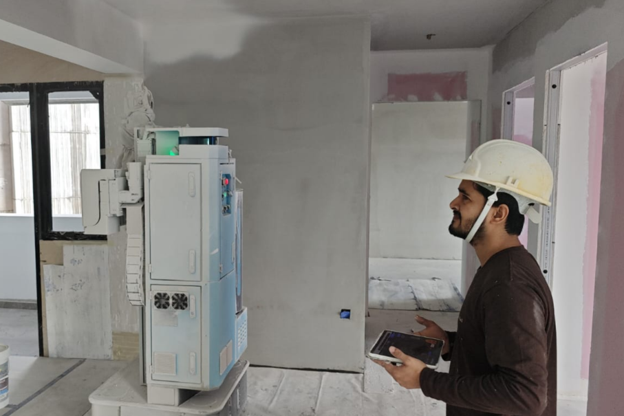蔚建噴涂機器人中標新加坡建屋發展局（HDB）首個建筑機器人集采項目