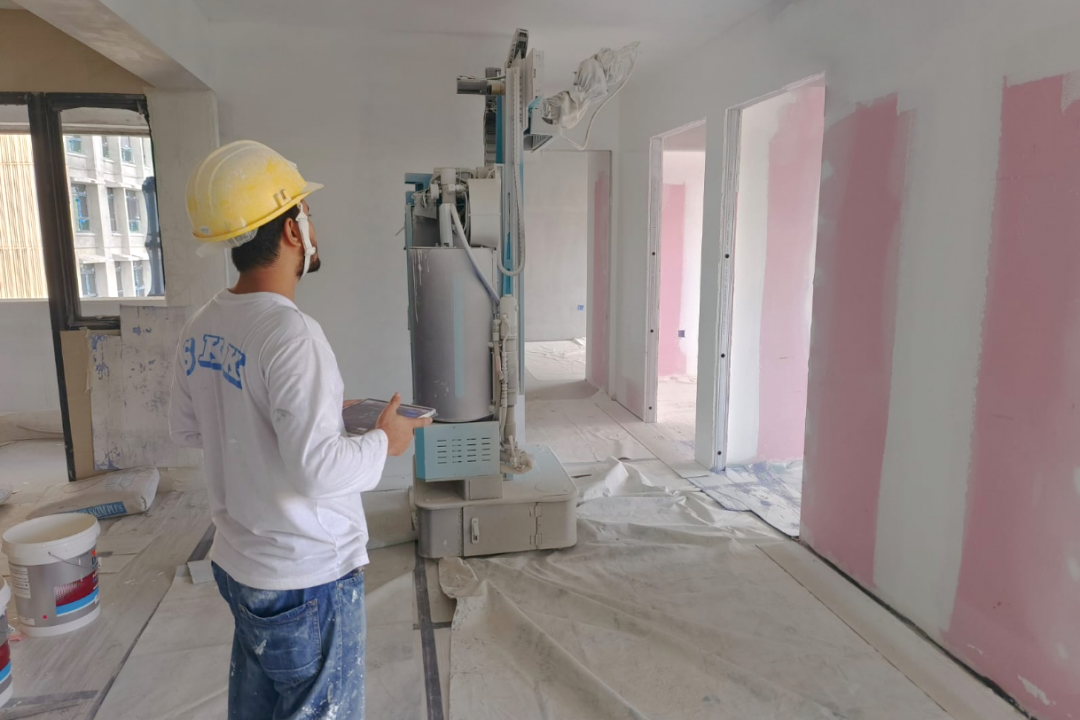 蔚建噴涂機器人中標新加坡建屋發展局（HDB）首個建筑機器人集采項目
